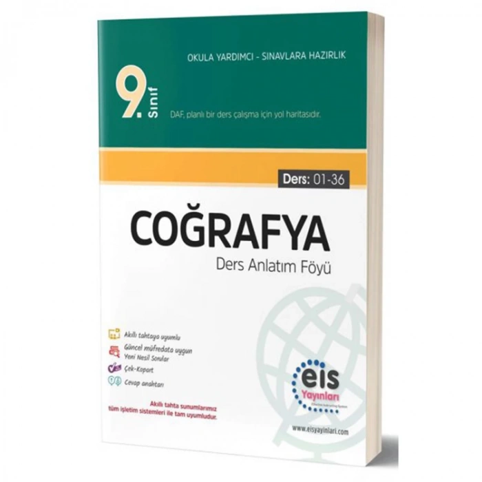 EİS 9. SINIF COĞRAFYA DERS ANLATIM FÖYÜ