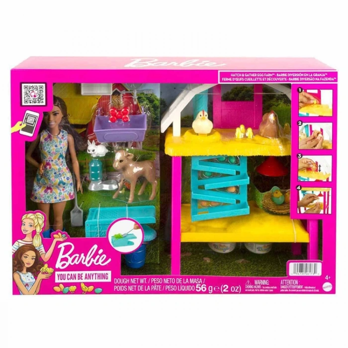BARBIE EĞLENCELİ ÇİFTLİK HAYATI OYUN SETİ HGY88