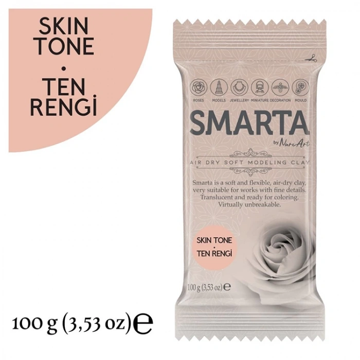 SMARTA MODELLEME KİL HAMURU 100 GR NO:03 TEN RENGİ (SKIN TONE)