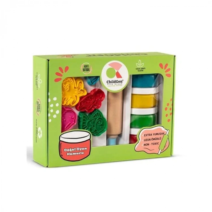CHILDGEN PLAY DOUGH - PREMIUM OYUN HAMURU SETİ - DENİZ CANLILARI