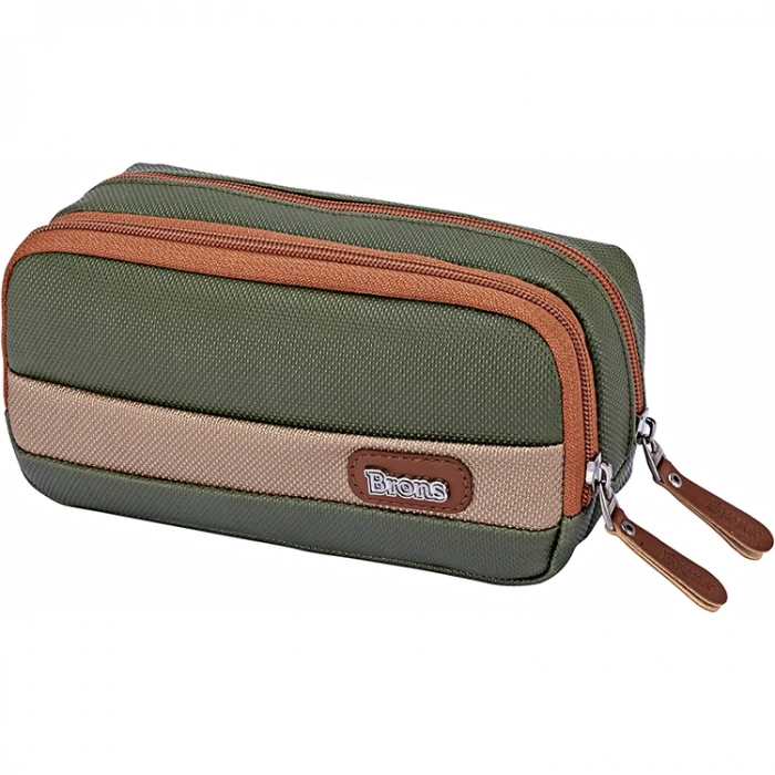 BRONS BR-3134 ÇİFT GÖZLÜ LACOS ŞERİT KALEM ÇANTASI