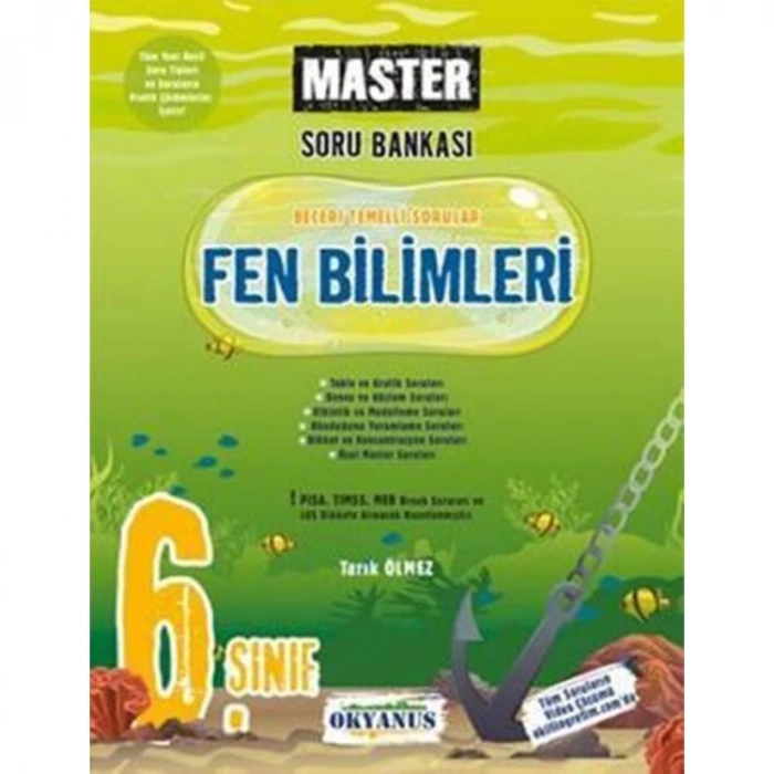 OKYANUS 6. SINIF MASTER FEN BİLİMLERİ SORU BANKASI - 2024