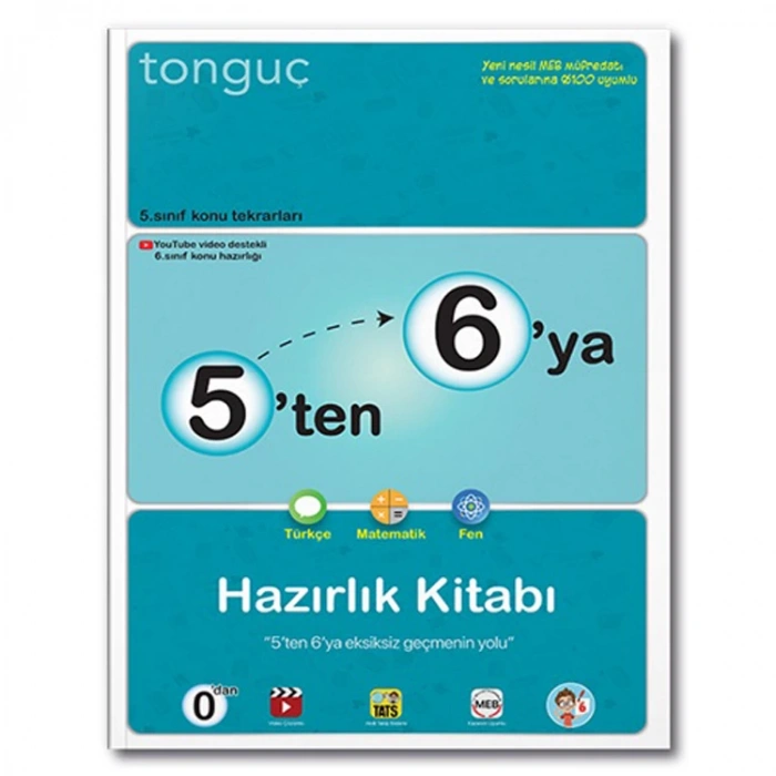 TONGUÇ 5DEN 6YA HAZIRLIK KİTABI