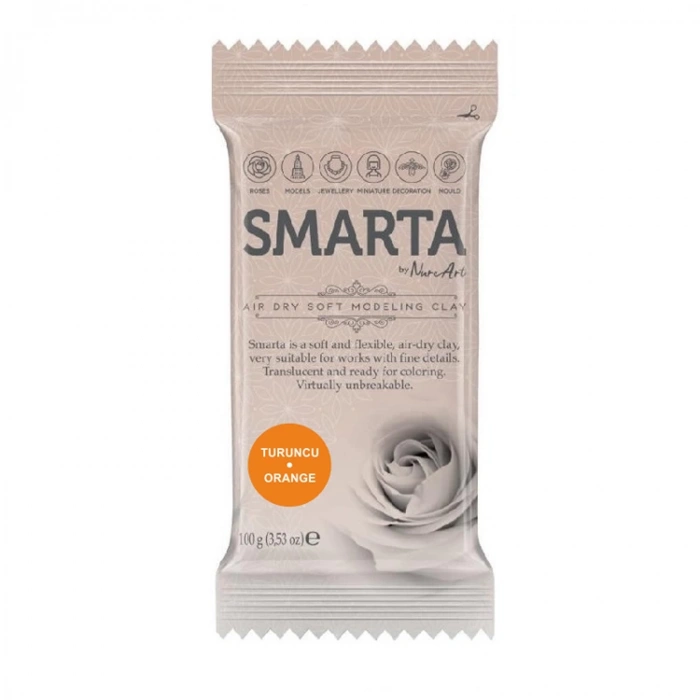 SMARTA MODELLEME KİL HAMURU 100 GR NO:22 TURUNCU (ORANGE)