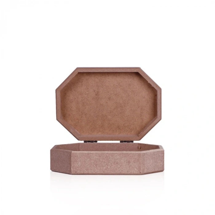 TEKNOPOİNT AHŞAP HOBİ SEKİZGEN KUTU KÜÇÜK