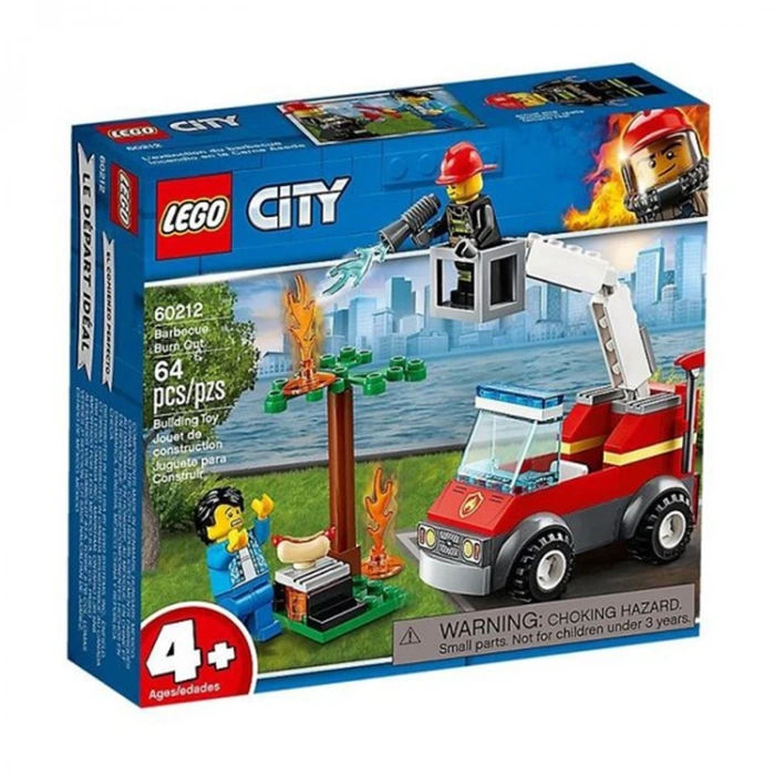 LEGO CITY BARBECUE BURN OUT ADR-LSC60212
