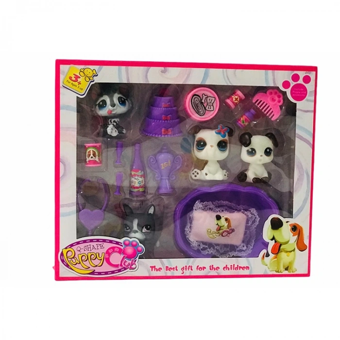 KIZILKAYA CL2105ABC NEŞELİ MİNİŞLER AİLESİ VE AKSESURLARI OYUN SETİ