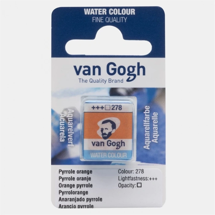 VAN GOGH 20862781 TABLET SULU BOYA YEDEĞİ -  PYRROLE ORANGE 278