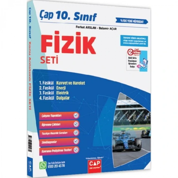 ÇAP YAYINLARI 10. SINIF FİZİK SETİ