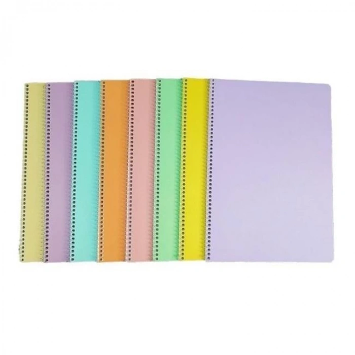 UMUR MYNOTE FLEX PASTEL PP KAPAK SPİRALLİ DEFTER A4 60 YP. KARELİ