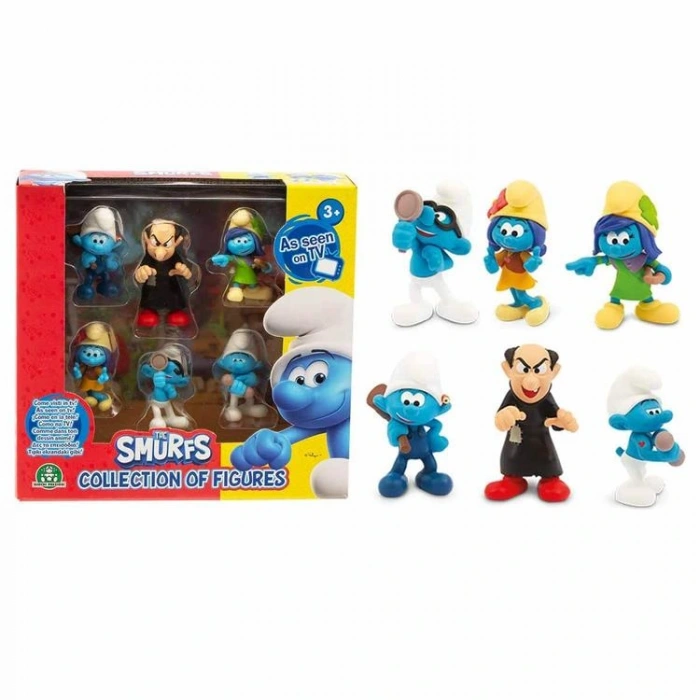 GIOCHI THE SMURFS PUF14000 6LI FİGÜR SETİ 3+
