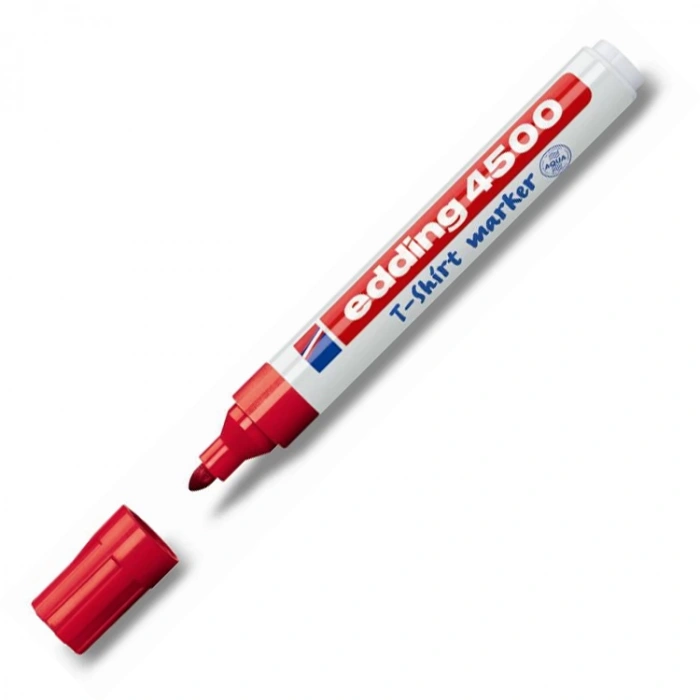 EDDING 4500 TEKSTİL KALEMİ KIRMIZI