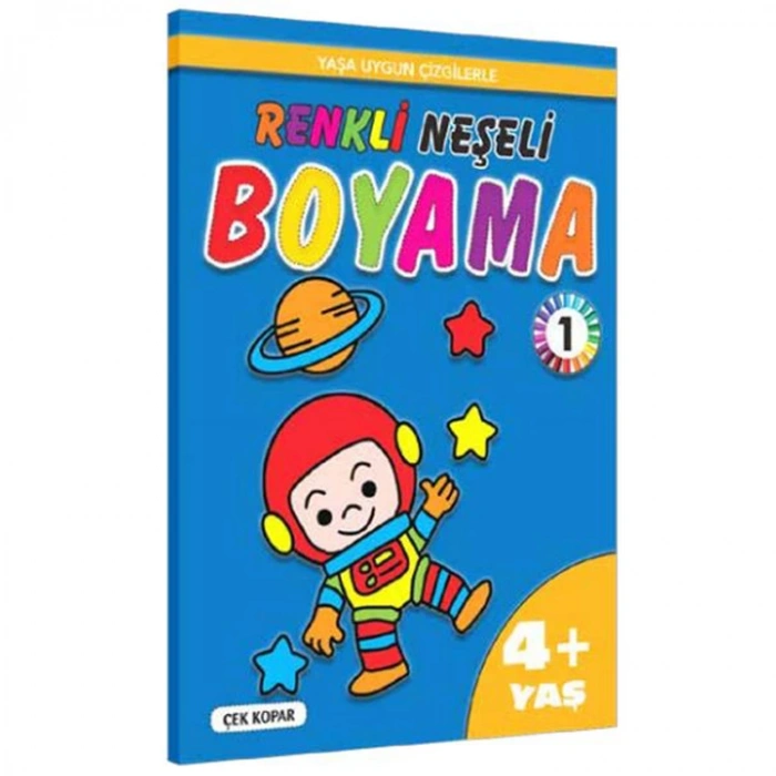 RENKLİ NEŞELİ BOYAMA 1 - 4+ YAŞ