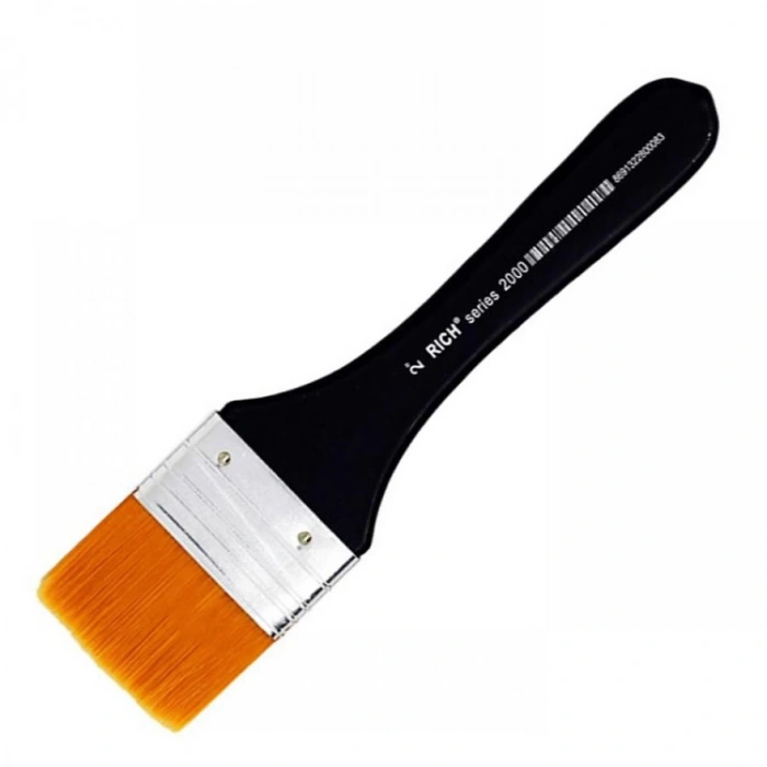 RİCH 15-11175 2000 SERİSİ NO:2 SARI SENTETİK, SİYAH SAPLI ZEMİN FIRÇASI