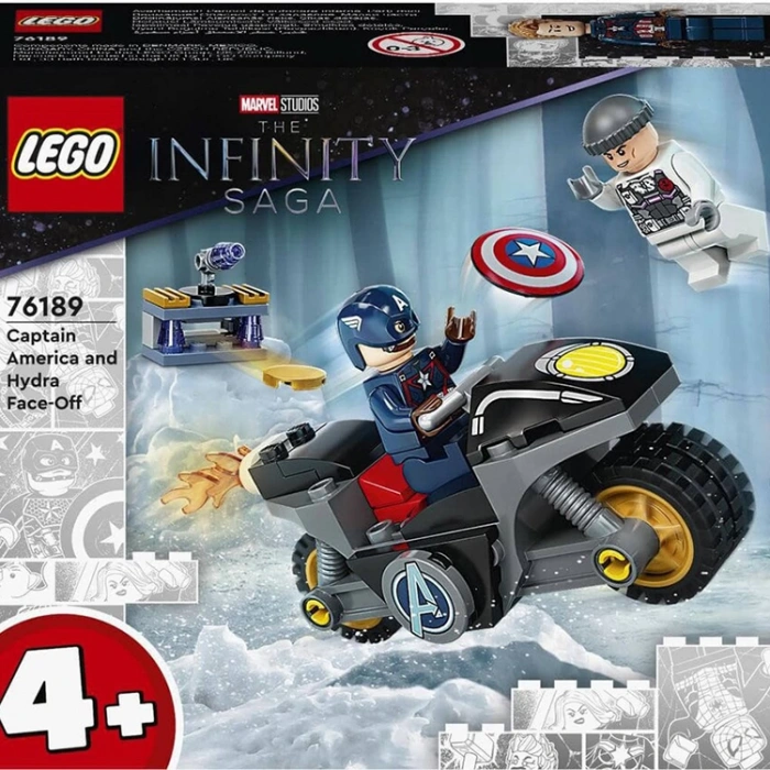 LEGO HEROES 6332675 76189 KAPTAN AMERİKA VE HYDRA KARŞILAŞMASI