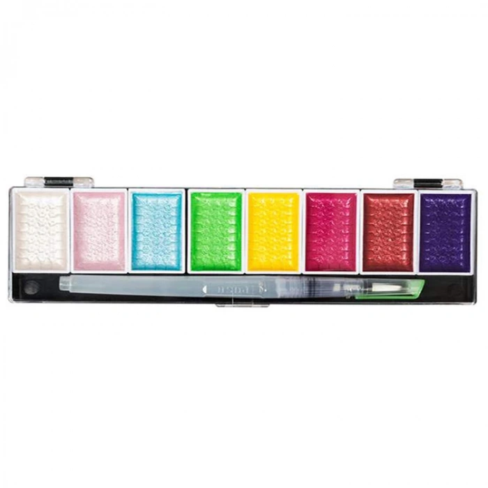 ARTZONE METALİK SULU BOYA SETİ 8 RENK GEM COLORS