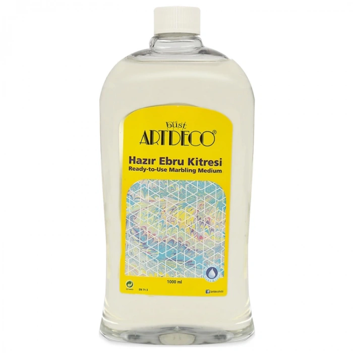 LİSANS ARTDECO SIVI EBRU KİTRESİ 1000 ML Y-015M