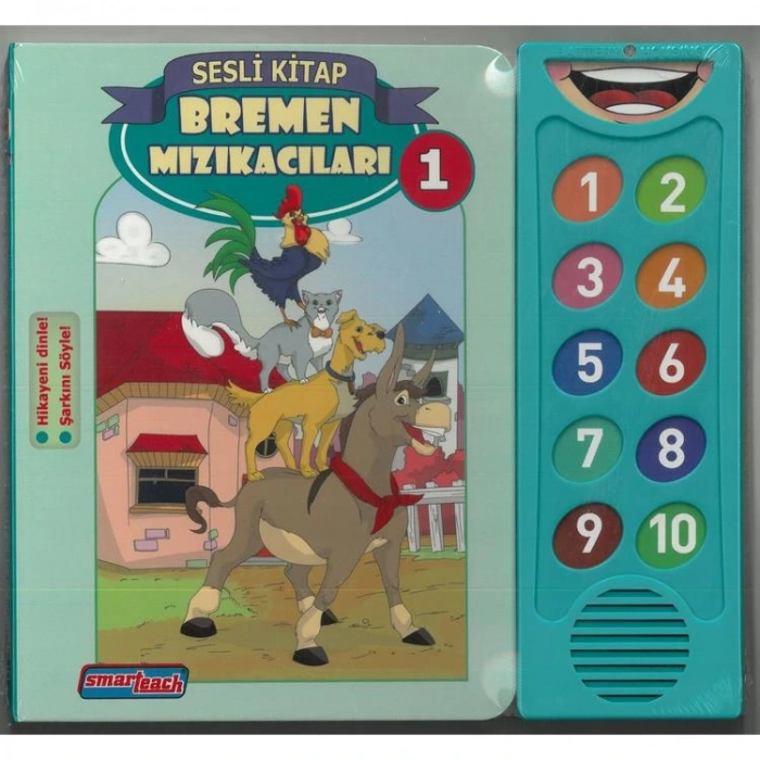 KONUŞAN SESLİ KİTAP - BREMEN MIZIKACILARI 1