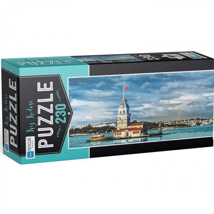 BLUE FOCUS BF199 KIZ KULESİ PUZZLE YAPBOZ 47,5x21,5cm 230 PARÇA