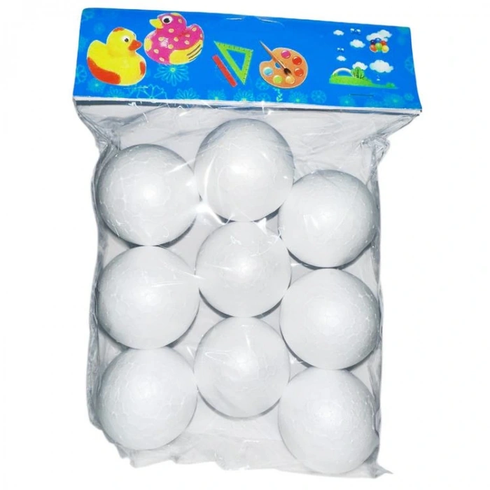 ZİZU DK2642 STRAFOR KÖPÜK TOP 5 CM 9LU