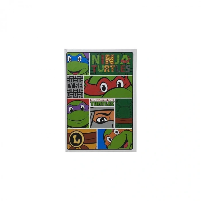 MACMUG YPK-381983 NINJA TURTLES TMNT SERT KAPAK 96 YP ÇİZGİLİ DEFTER