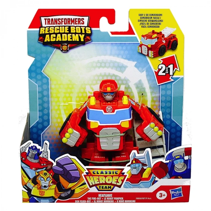 TRANSFORMERS HAS-F0719/F0888 RESCURE BOTS ACADEMY KAHRAMAN TAKIMI- HEATWAVE