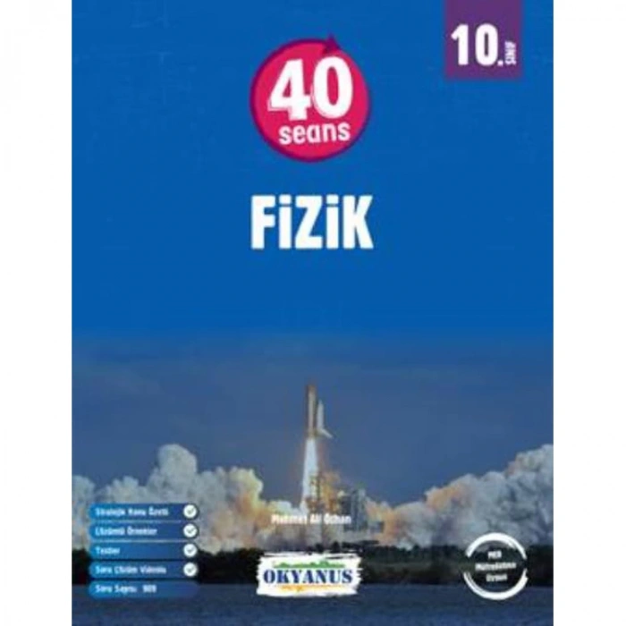OKYANUS 10.SINIF 40 SEANSTA KOLAY FİZİK SORU BANKASI