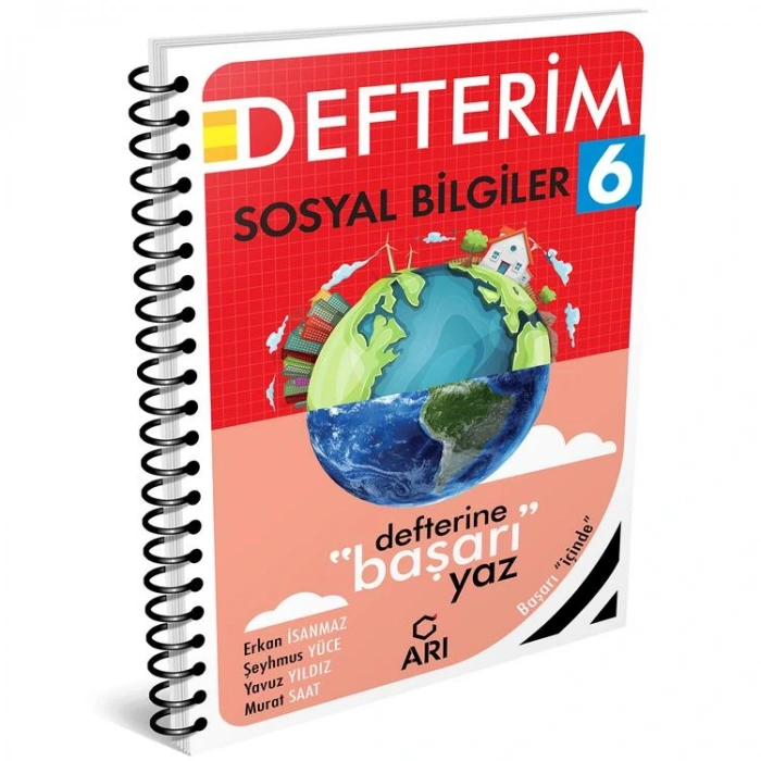 ARI 6. SINIF SOSYAL BİLGİLER DEFTERİM - 2024