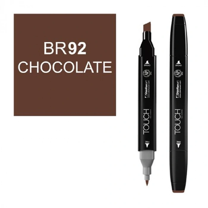 TOUCH TWIN BR-92 ÇİFT UÇLU MARKER CHOCOLATE