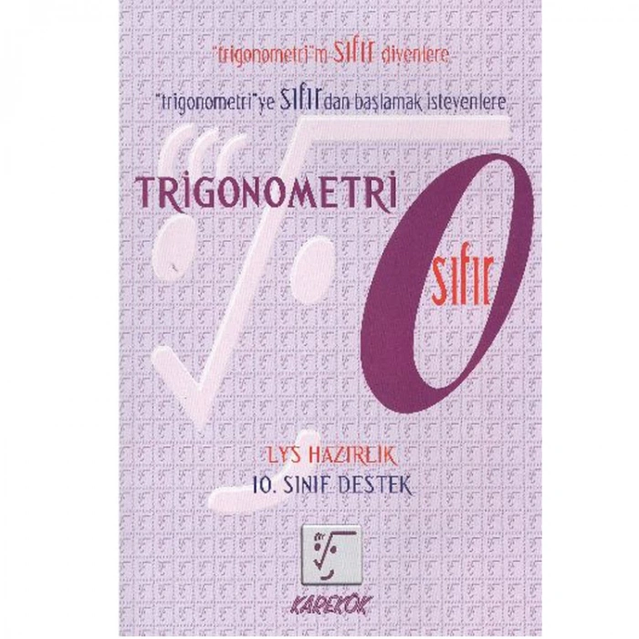 KAREKÖK TRİGONOMETRİ SIFIR
