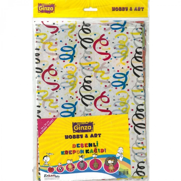 GİNZA KRAPON DESENLİ 24X33 10LU GN-285