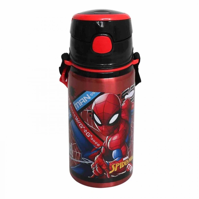 SPIDERMAN 42074 PİPETLİ ÇELİK  MATARA (SULUK) 500ML