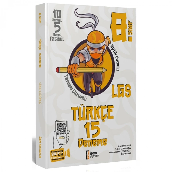İSEM 8. SINIF TÜRKÇE 15 DENEME