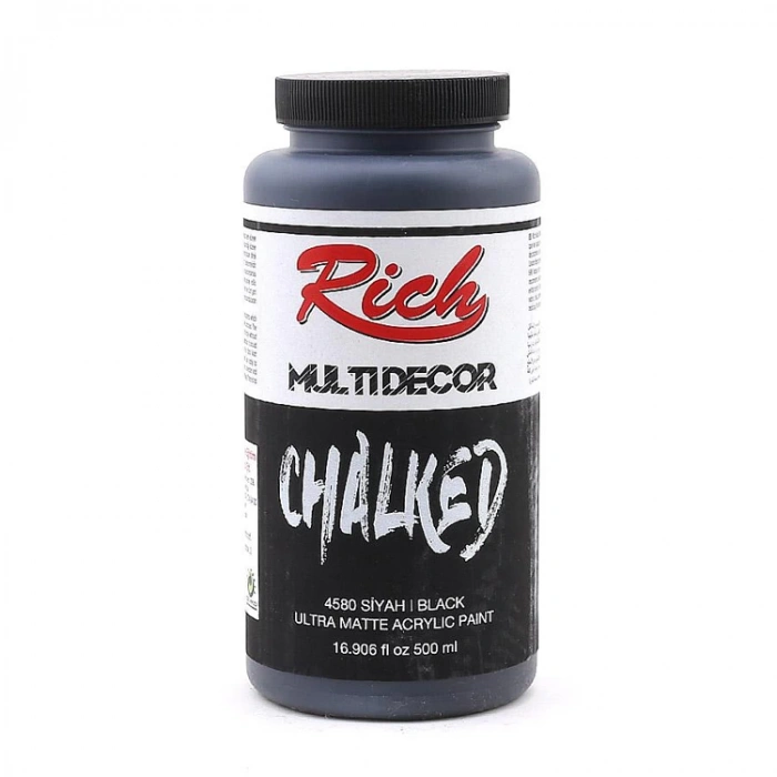 RİCH MDC-500-4580 MULTİ DECOR CHALKED 500 CC SİYAH