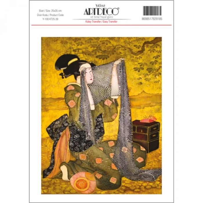 ARTDECO KOLAY TRANSFER 25X35CM DESEN 39