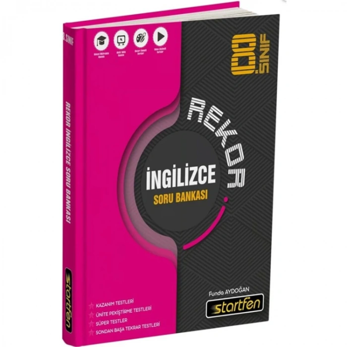 STARTFEN 8. SINIF İNGİLİZCE REKOR SORU BANKASI