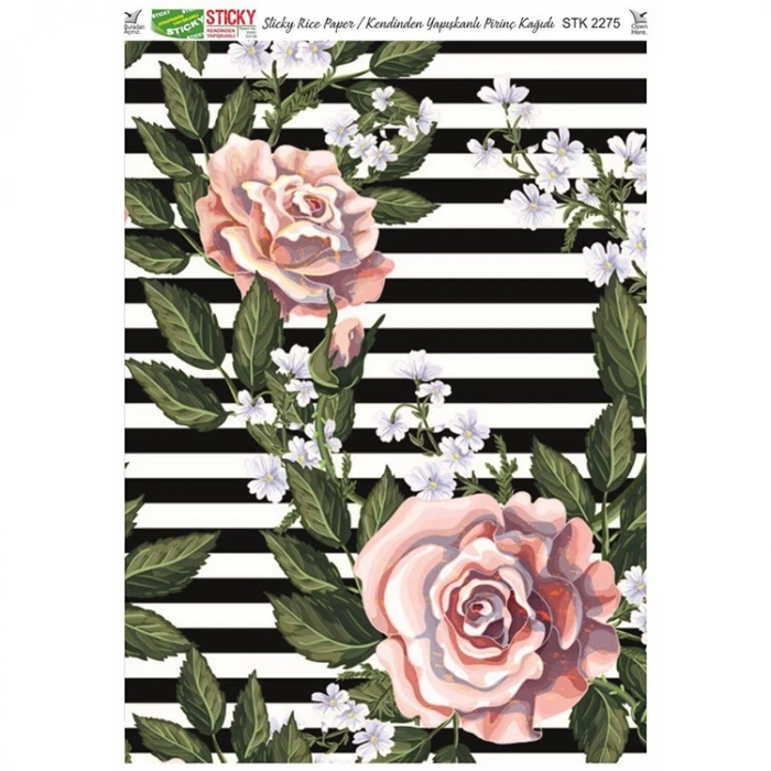 RİCH STK2275 KENDİNDEN YAPIŞKANLI STİCKY PİRİNÇ KAĞIDI