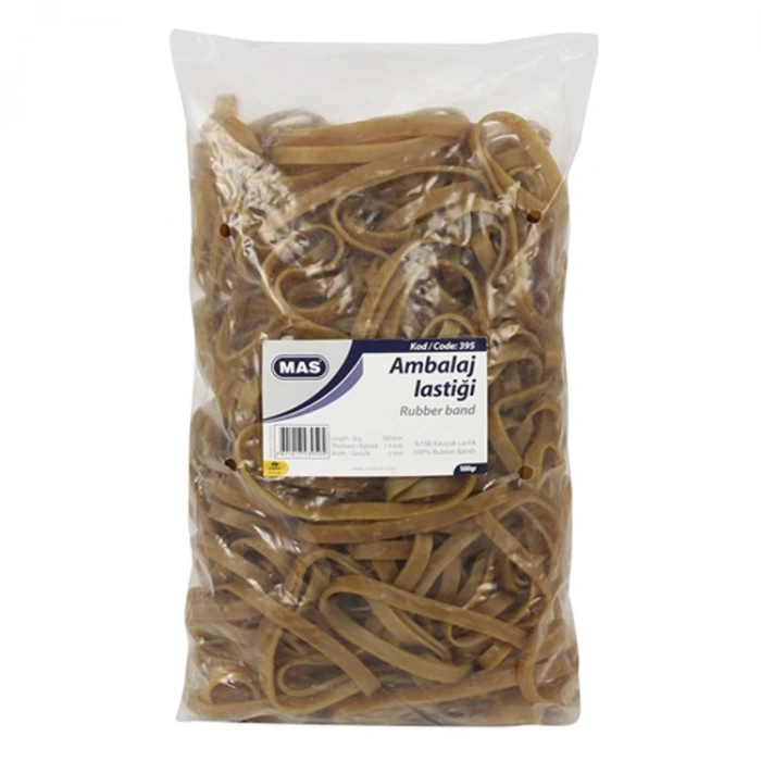 MAS 395 GENİŞ AMBALAJ LASTİĞİ 500gr KAUÇUK