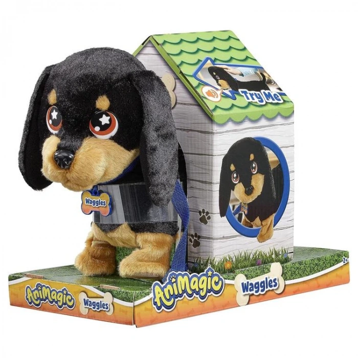 NECOTOYS ANIMAGIC 919091 WAGGLES SOSİS KÖPEK