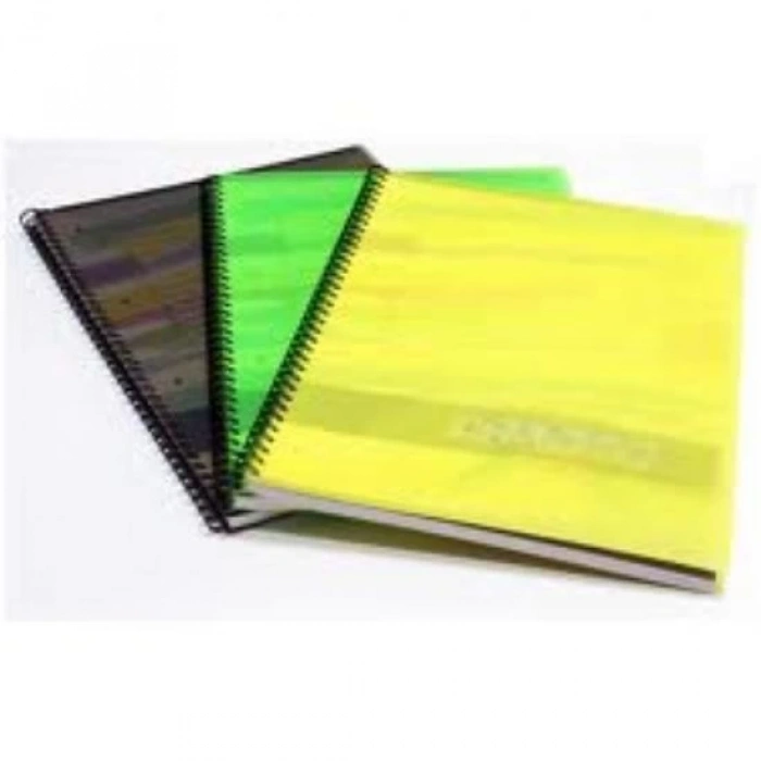 GIPTA CHROMO SPİRALLİ PP. KAPAK A5 80YP. ÇİZGİSİZ DEFTER - 1980