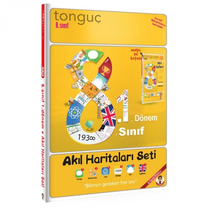 TONGUÇ 8.1 AKIL HARİTALARI SETİ
