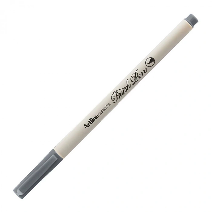 ARTLINE SUPREME EPFS-F BRUSH UÇLU KALEM GRİ