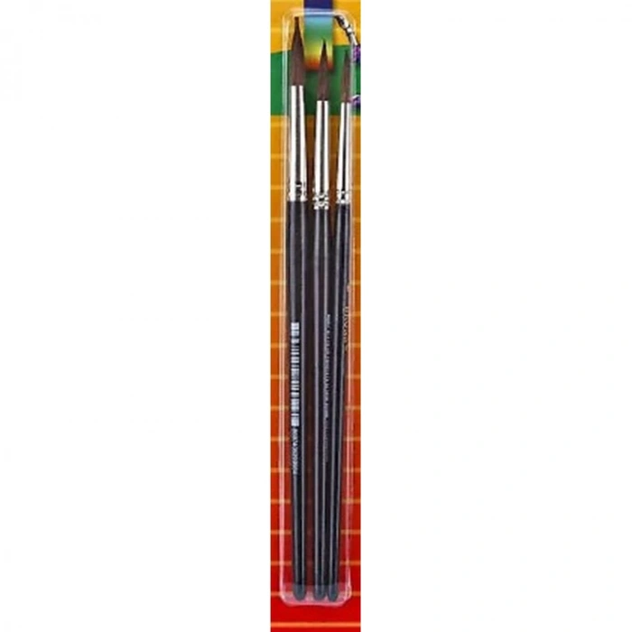 BRONS BR-245 SULU BOYA FIRÇA SETİ 3LÜ 145/6-8-10