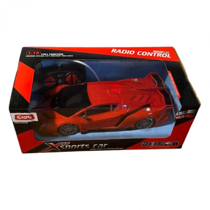 CTOY-789-200A UZAKTAN KUMANDALI PİLLİ IŞIKLI SESLİ MODEL ARABA 1:16 3+