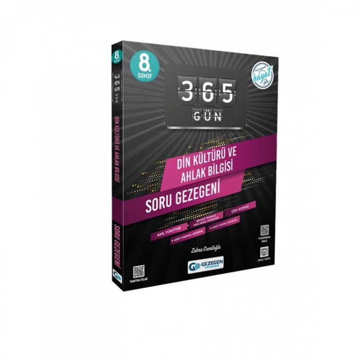 GEZEGEN 8.SINIF 365 GÜN DİN KÜLTÜR VE AHLAK BİLGİSİ SORU GEZEGENİ