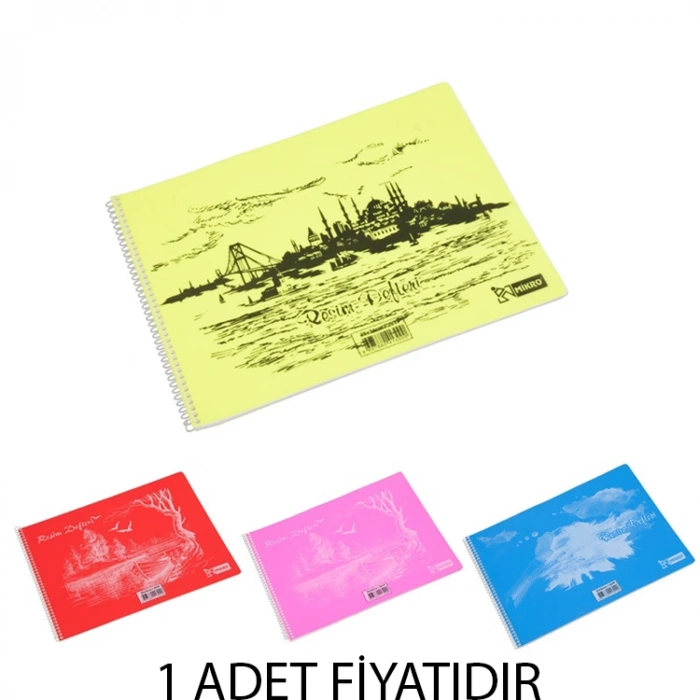 MİKRO  35X50CM 25 YP. RESİM DEFTERİ