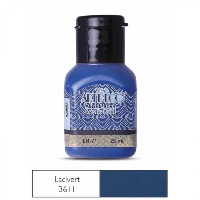 ARTDECO AKRİLİK BOYA 25 ML. LACİVERT  070A-3611