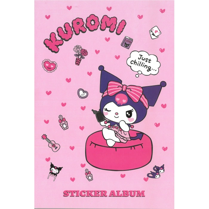 HELLO KITTY & KUROMI FRIENDS STICKER ALBÜMÜ - 15631