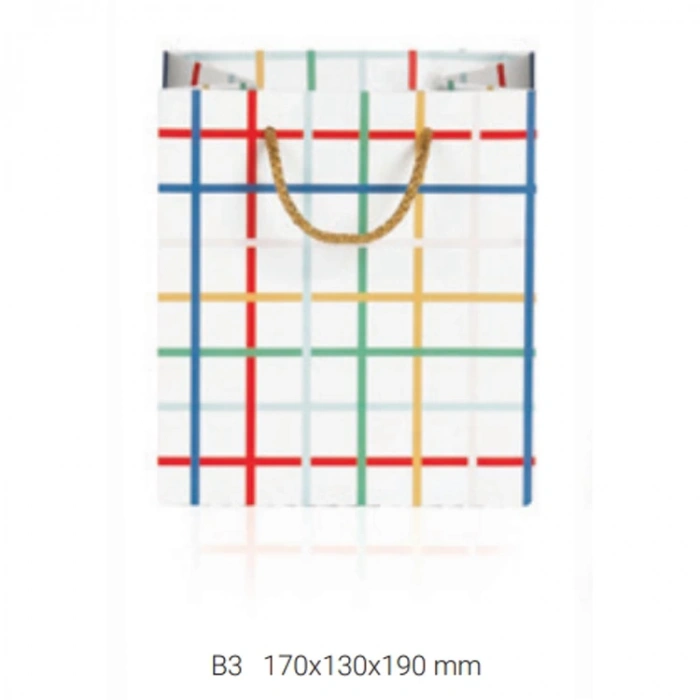 GIPTA B3 JOLLY KÜP HEDİYELİK KARTON ÇANTA BG1674