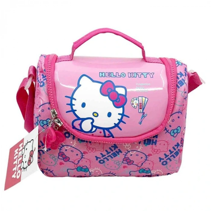 TMN 591634 HELLO KITTY OMUZ ASKILI TEK GÖZLÜ BESLENME ÇANTASI 2722 PEMBE